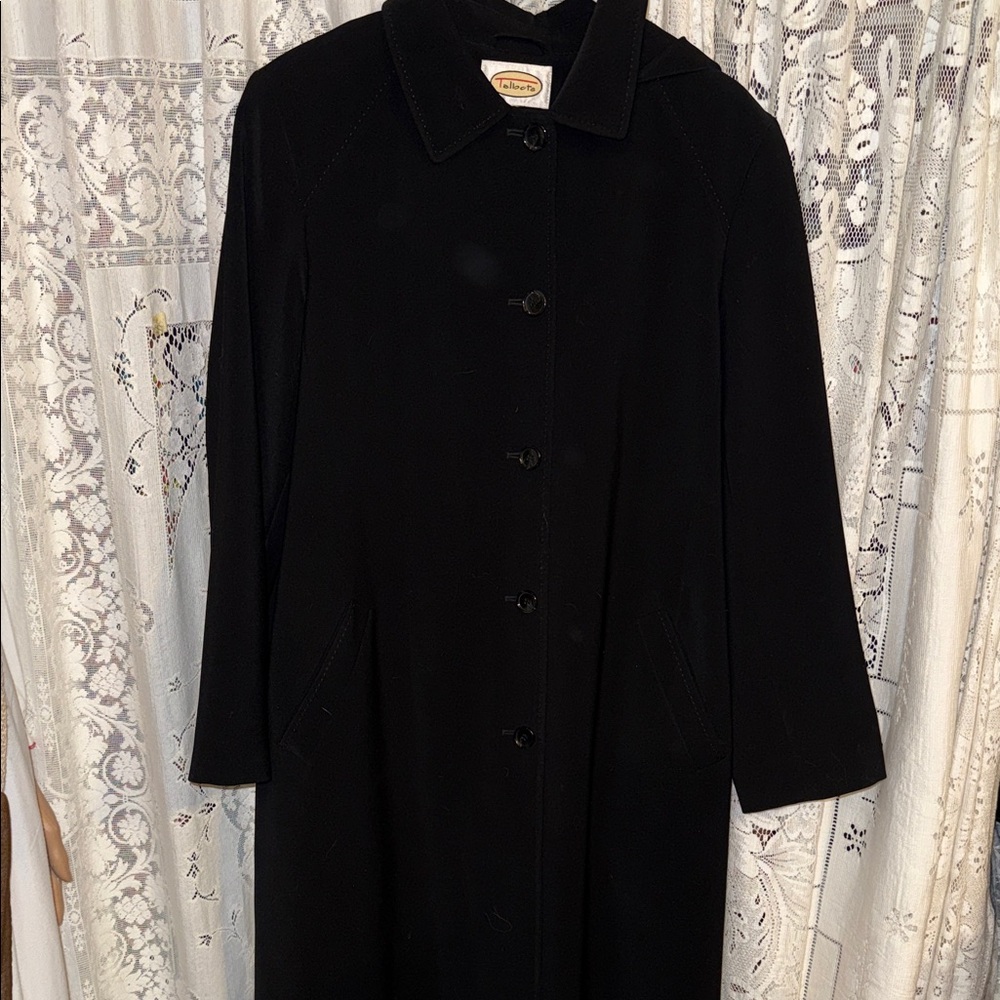 Talbots‎ Women's Black Trench Coat